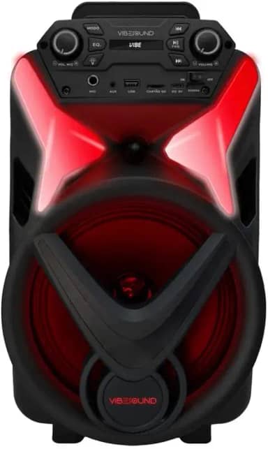 Caixa de Som Amplificada Vibe Sound V8 Power 340w Rms - VS002