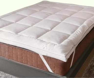 Pillow Top Solteiro de Fibra siliconada Algodão Antialérgico com Elástico 88x188cm