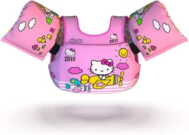 Boia Infantil com Colete Salva Vidas Hello Kitty Nash