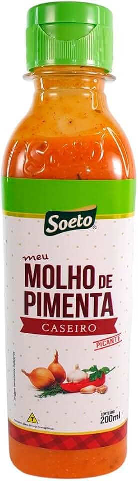 Molho de Pimenta Caseiro Picante 200 mL