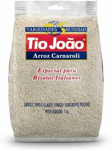 Tio João Arroz Carnaroli Variedades Mundiais -1Kg