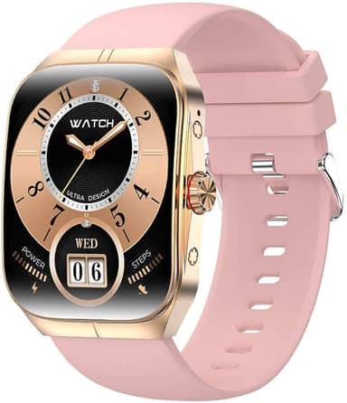 Smartwatch Lefal HK8pro tela AMOLED de 1,95 polegadas original Lefal Cold S7 (Rosa)