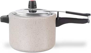 Brinox - Panela de Pressão Antiaderente Ceramic Life 4,5L Vapt - Vanilla