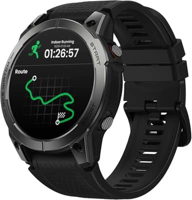 Zeblaze Smart Watch Stratos 3 Pro Relogio Inteligente Masculino Relógio Inteligente, GPS 100+, 5ATM a Prova d'Agua, Chamadas Bluetooth,Android Smart Watch for Android IOS