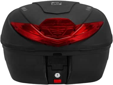 Bauleto 35 Litros New Smart Box 4 Universal Lente Vermelha