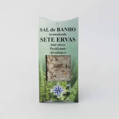 Sal de Banho Aromatizado 7 Ervas Afrodisíaco Atrai Amor