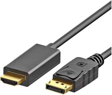 Cabo Conversor Adaptador Displayport para HDMI CB-DMI18 Preto 1.8 metros