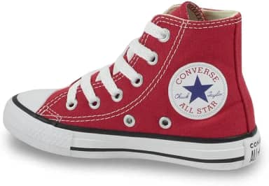 Tênis Chuck Taylor All Star Infantil Cano Alto Vermelho Converse CK0004 Tamanho:33