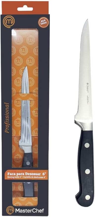 Faca para Desossar 6" Sultan Series, MasterChef MCF-G618, Preto