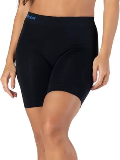 Bermuda térmica feminina sem costura anti assadura academia corrida esportes