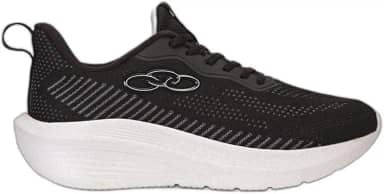 Tênis Olympikus Rayo Masculino Corrida - Caminhada Preto/Branco 44