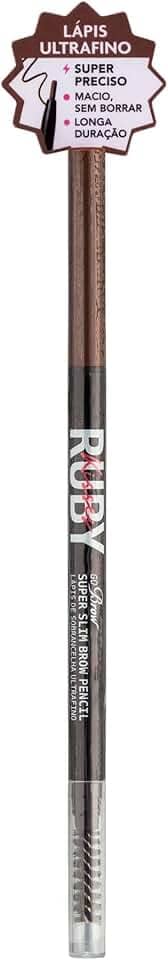 Ruby Kisses - Lápis Ultrafino para Sobrancelha Go Brow Chocolate Brown