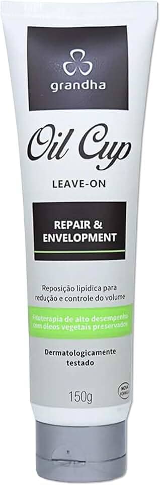 Kit de Cuidados para Cabelos Alisados Grandha - Condicionador com Óleo para Hidratação Profunda, Controle de Volume e Eficaz do Frizzy