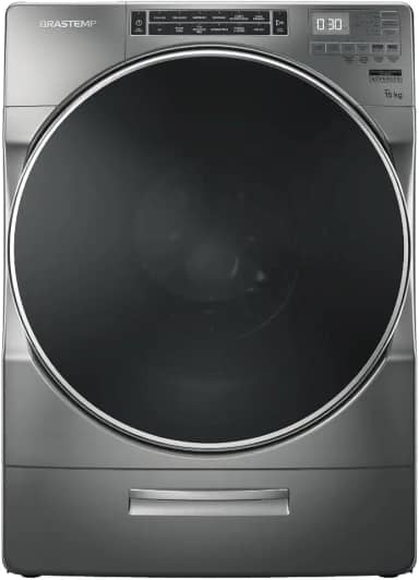 Máquina de Lavar Brastemp 15kg Titanium com Dispenser Auto Dosagem e Função Mais Roupas - BNF15AS 110V