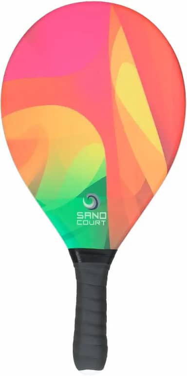 Raquete de Frescobol Profissional Fibra de Vidro Sand Court - Geométrica