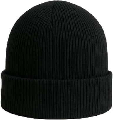 Touca de Frio Unissex, Gorro Básico em Algodão, Preto, Tamanho Único Confortável