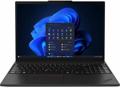 Lenovo Notebook ThinkPad T16 Gen 4 21QE007TUS com tela sensível ao toque de 16 polegadas - WUXGA - Intel Core Ultra 7 265U - Tecnologia vPro - 32 GB - SSD de 1 TB - Teclado inglês - Preto