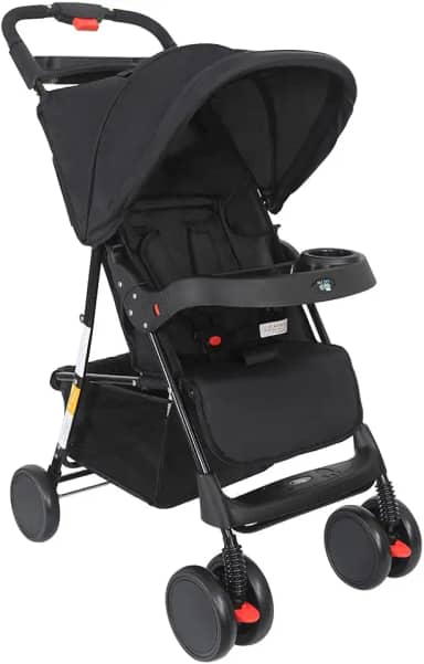 Maxi Baby Carrinho de Bebê Passeio Allday (Até 15kgs) (Preto)