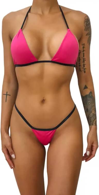 Biquini PETÚNIA Biquíni para Marquinha tipo Fita em Tecido (Tamanho único)