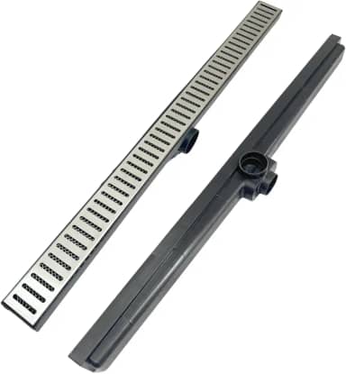 Ralo Linear Inox 70cm x 5cm Coletor para Box de Banheiro com Tela Anti Insetos