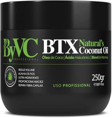 Selante Capilar Selagem BTX Natural's Coconut Oil Sem Formol