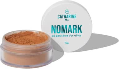 Catharine Hill - Pó Translúcido Área dos Olhos Nomark - | Ultrafino, Fixa o Corretivo, Ilumina Naturalmente, Suaviza Linhas Finas – Acabamento Leve e Radiante - Cor 08