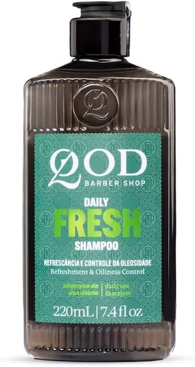 QOD Barber Shop - Shampoo para Controle de Oleosidade The Daily Fresh - 220ml