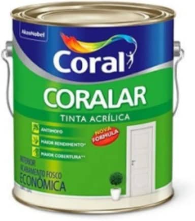 CORALAR ACRÍLICO MAIS DESEMPENHO VERDE KIWI 3,6L - CORAL