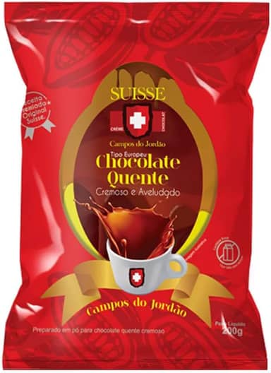 Chocolate Cremoso e Aveludado em Pó Campos do Jordão Suisse 200g