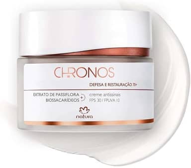 Creme Antissinais 70+ Dia Defesa e Restauração Chronos 40g