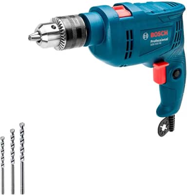 Bosch Furadeira de Impacto GSB 550 RE 550W 127V com 3 Brocas
