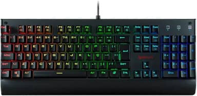 Teclado Mecânico Gamer Redragon Kala Rgb Switch Red Com Fio