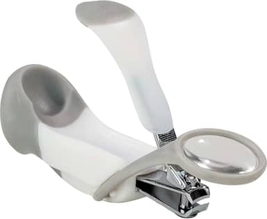 Buba Cortador De Unhas Com Lupa Baby Branco