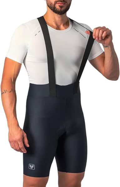 Bretelle De Ciclismo Masculino Free Force Classic Preto Forro Invert 3D Bike Mtb Speed