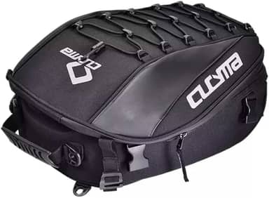 Mochila Baú Bagageiro Para Moto 30 Litros Capa Impermeável