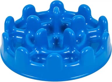 Pet Games Comedouro Lento Funcional Mini Pet Fit Azul Para Gatos