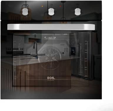 Forno Elétrico de Embutir Eos 65 Litros Convection Porta de Vidro Preto Espelhado Efe651ece 220v