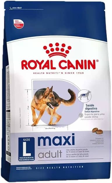 Royal Canin - Ração para Cães de Grande Porte Adultos 12kg