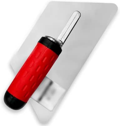 Desempenadeira Trapezio Aço Compel Para Efeitos Decorativos Cimento Queimado Marmorizado Profissional - (1.2409)