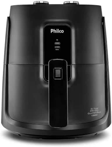 Fritadeira Air Fryer Gourmet Philco 4,4 Litros 1500w Preto Pfr15pg - 220v