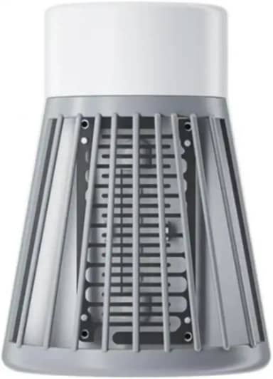 Repelente Eletrônico de Tomada 220v com Lâmpada UV Silenciosa Mata Mosquitos e Insetos para Ambientes Internos, Sem Químicos (Cinza)