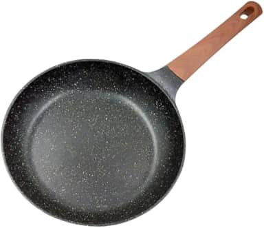 Frigideira de Cerâmica Antiaderente – Compatível com Fogões de Indução, a Gás e Elétrico – Cabo Resistente ao Calor- Grupo AC Multi (24 cm diâmetro)