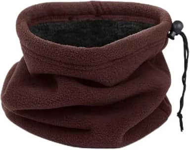 Polaina de pescoço de lã polar térmica, máscara facial e gorro – Roupa versátil quente de inverno para snowboard e esqui
