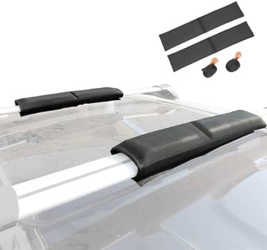 HUIMENG Suporte de teto para carro, caiaque, suporte macio para prancha de surfe, SUP, barco, transportador com alças