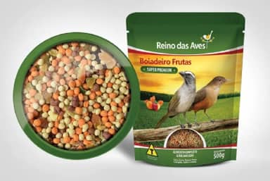 Ração Trinca Ferro - Boiadeiro Frutas - 500g