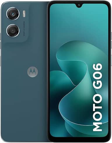 Smartphone Motorola Moto g06-128GB 12GB (4GB RAM + 8GB Ram Boost) e Camera 50MP com AI Bateria de 5200 mAh Tela 6.9" - Azul Marinho