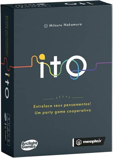 MeepleBR, Ito, Party Game Cooperativo, Jogo de Cartas Família, 2 a 8 jogadores