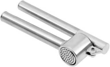 OWAREY Espremedor de Alho Amassador Inox Tambor Removível
