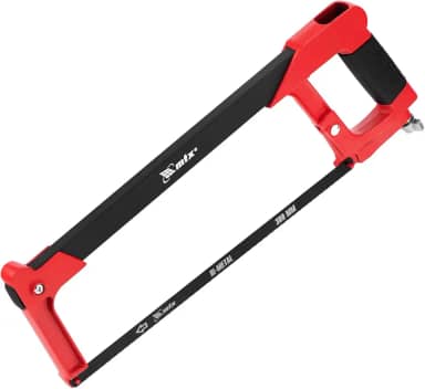 MTX Arco De Serra 12' (300 Mm) – Lâmina Bimetálica, Cabo Bi-Material Emborrachado, Tensionador Com Alavanca, Compartimento Para 5 Lâminas, Posições 55° E 90°