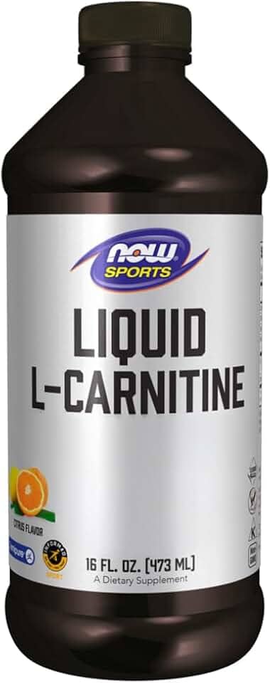 L-Carnitina Líquida Now Foods 473ml Citrus Importado